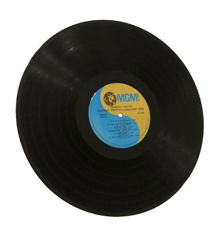 Conway Twitty Greatest Hits SE3849 Stereo MGM Records C&W Vintage 1960 LP Vinyl - Image 3 of 4