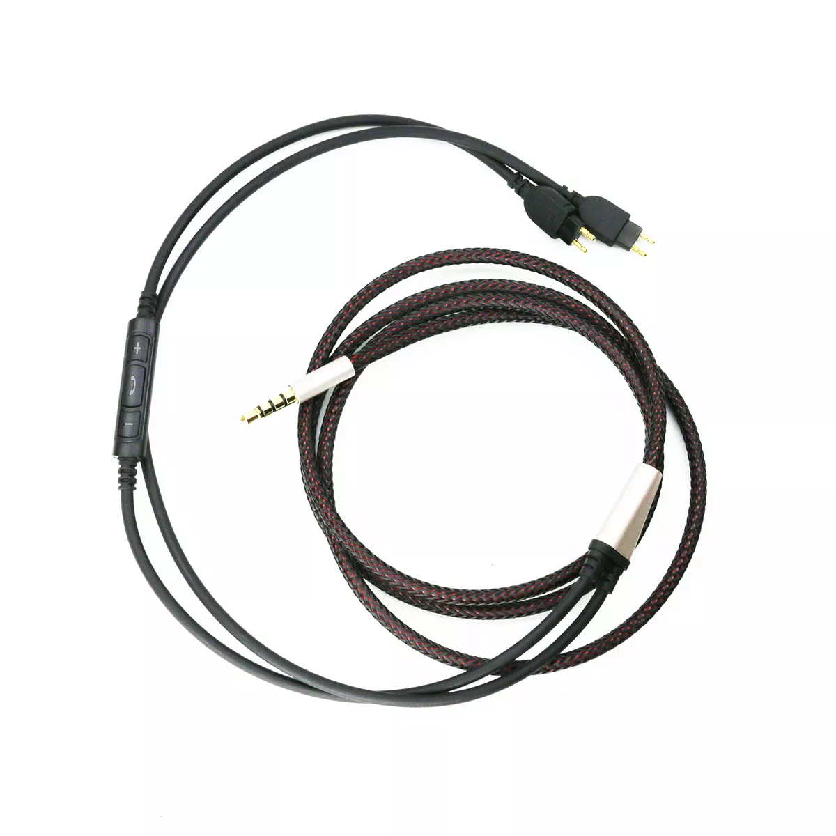 New Cable for Sennheiser HD650 HD600 HD580 Remote volume Mic for