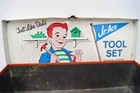 Vintage 1964 New York Toy Corp "Just Like Dad's" Jr. Ace Tool Set W/ Tools — photo 2