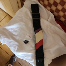 LEATHER GUITAR STRAP ADJUSTABLE NEW