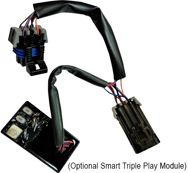 Custom Dynamics Low Profile Saddlebag Lights Smoke Lens Chrome Trim Indian 15-Up - Image 4 of 4