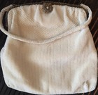 Jorelle by Llewellyn Beaded Cream Purse