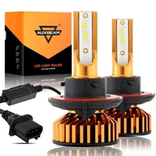 For Hummer H3 2006-2010 AUXBEAM 6000K LED Headlight Bulb Kit Hi-Lo Beam 9008 H13