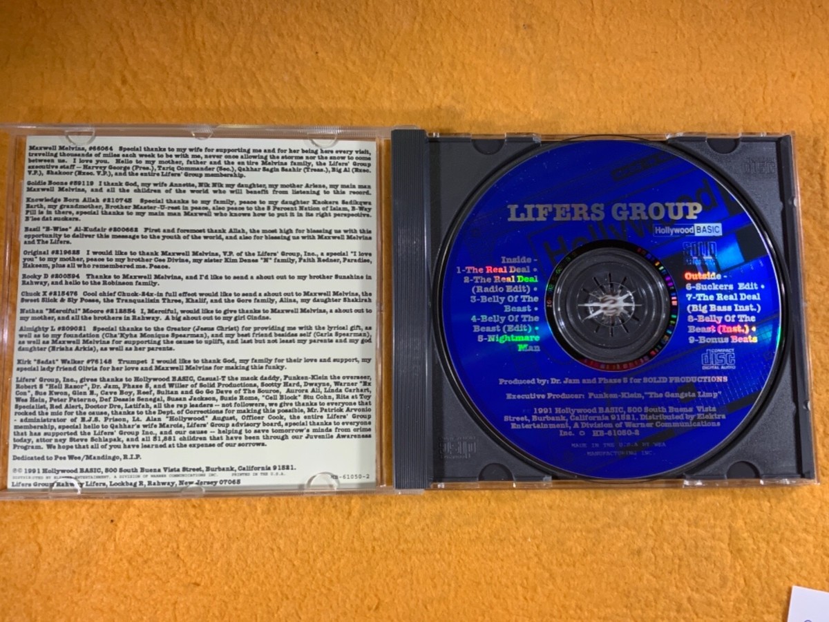 米CD Lifers Group Lifers Group HB610502 Hollywood Basic /00110 Lifers Group – Lifers Group – CD (EP), 1991 [r1439631] | Discogs