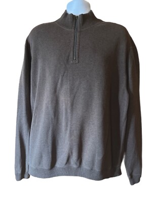 Tommy Bahama Flip Side Pro Half Zip Pullover Men’s Size Large Olive  Green/Blue - Main Image