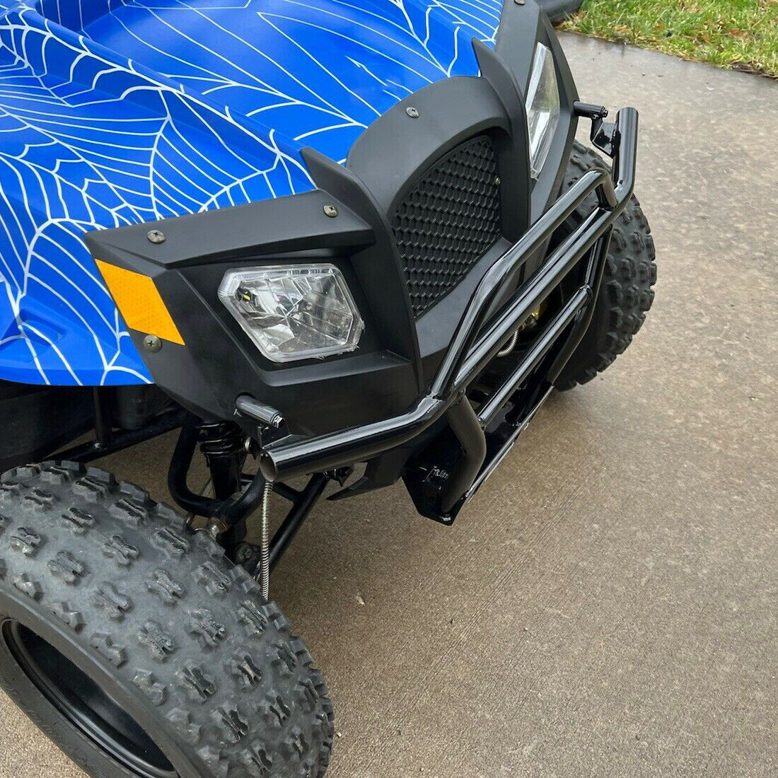 Front Bumper Grille Brush Guard Fits 0921 Polaris RZR 170 Replacement