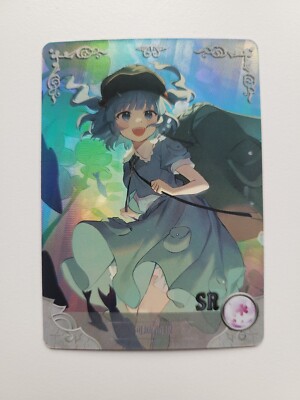Goddess Story waifu card Nitori Kawashiro - Touhou Project NS-09-26 SR