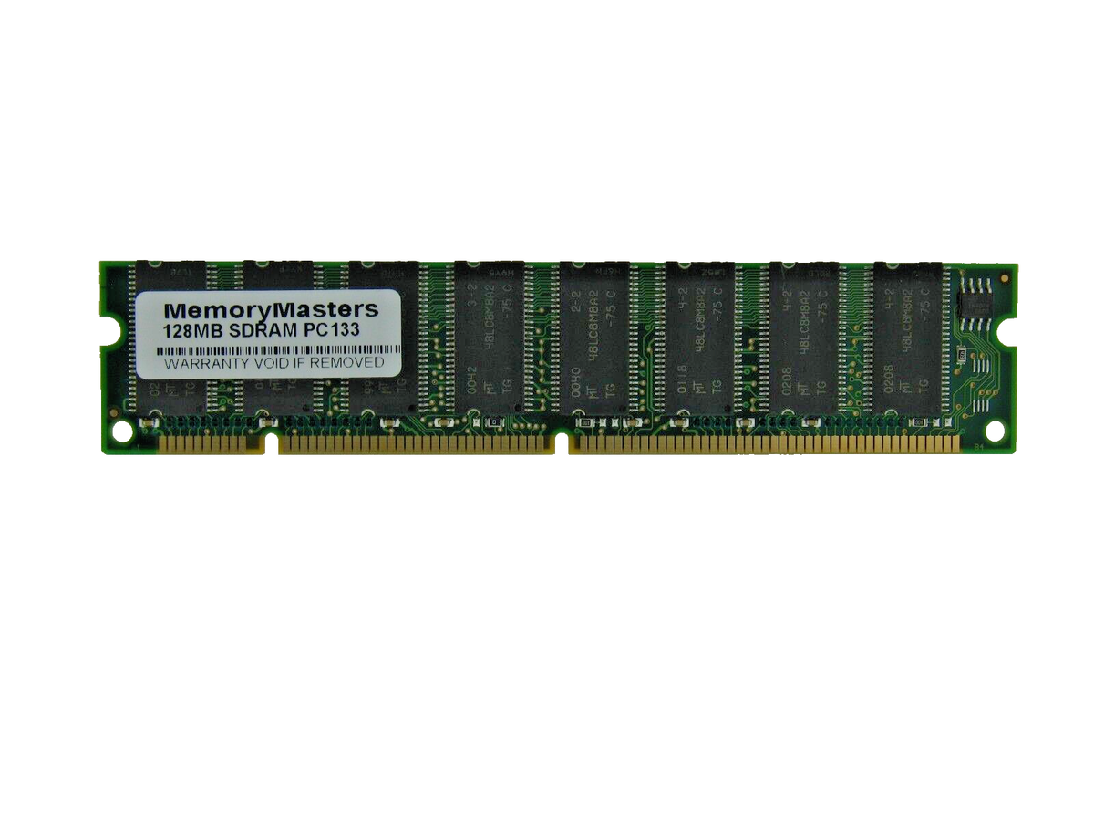 128MB MEMORY 16X64 168 PIN PC133 6NS NON ECC SDRAM RAM DIMM