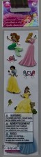 Disney Princess Cinderella Aurora Snow White Belle Ariel Scrapbook Stickers NEW