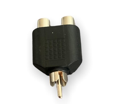 BTFO 2pz Sdoppiatore RCA 1 Maschio 2 Femmine, 22cm Splitter