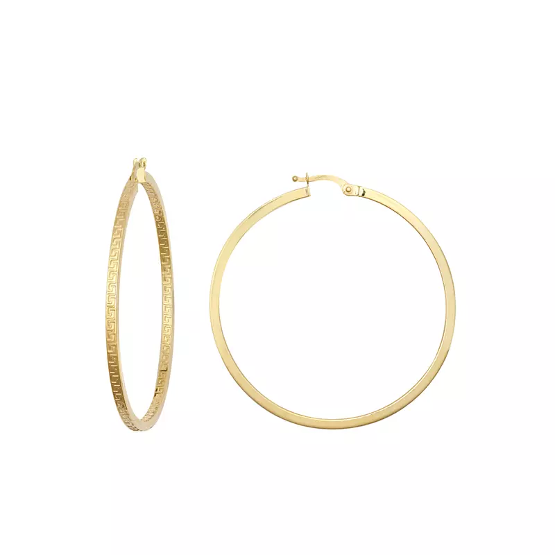 9ct gold deals hoop earrings 40mm