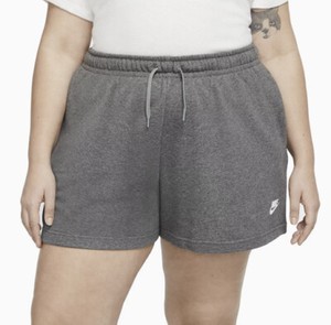 nike club fleece shorts women's