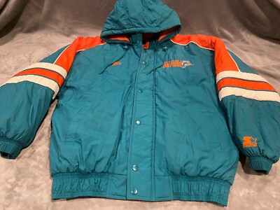 Starter Miami Dolphins Jacket Large Vintage Hot 🔥