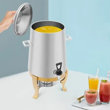 Hot Drink Beverage Dispenser with Stand, Fuel Holder for Coffee Tea Hot Water US