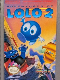 Adventures Of Lolo 2 (Nintendo Entertainment System) NES Cartridge Only