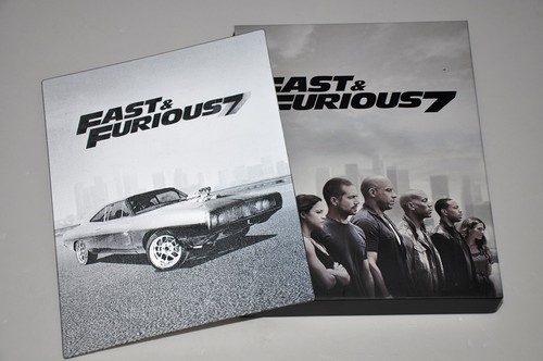 Fast and Furious 7 Lenticular Full Slip Combo STEELBOOK HDZeta Bluray China #121 - Picture 4 of 12