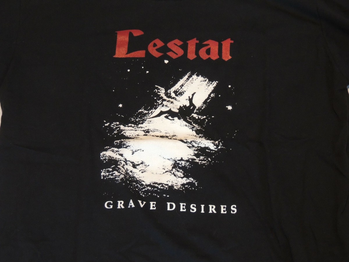 Vintage Lestat T-Shirt Grave Desires 80s 90s Cleveland Gothic