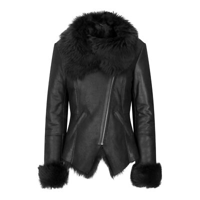 Kurze Damen Winterjacke Toscana Lammfell | Infinity