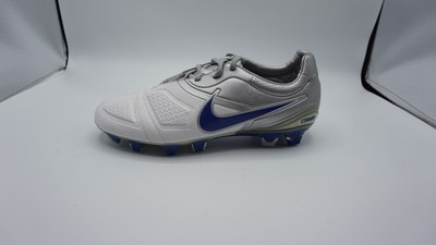 Nike CTR360 Maestri FG Men's 9.5 White/Blue/Silver BNIB SOCCER FOOTBALL RARE