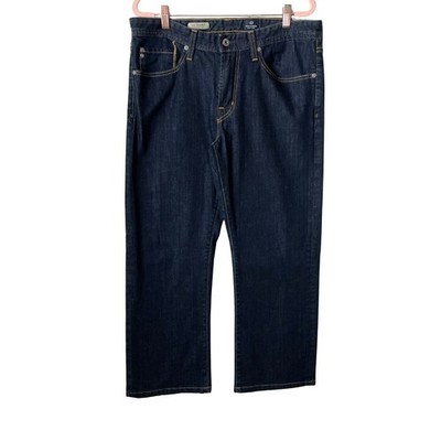AG Adriano Goldschmied Jeans Mens 34x34 Protege Straight Leg Rinse Blue USA