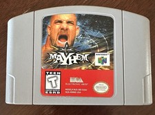 WCW Mayhem (Nintendo 64, 1999) N64 Authentic Retro Wrestling Game NWO WWE WWF
