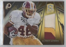 2013 Panini Spectra Materials Gold Prime /10 Alfred Morris #5 0c37