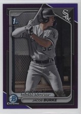 2024 Bowman Chrome Prospects Purple Refractor /250 Jacob Burke #BCP-116 sq3