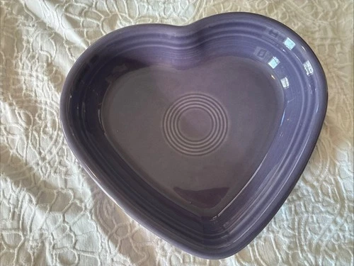 NEW Fiesta Lavender Medium HEART BOWL  New Color 2026 Limited Release