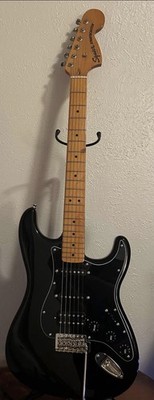 Fender Squire Classic Vibe 70's Stratoaster Electric Guitar Natural Finish