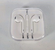 Genuine OEM Apple iPhone Wired Earbuds Earphones 3.5mm Jack New in Unopened Case