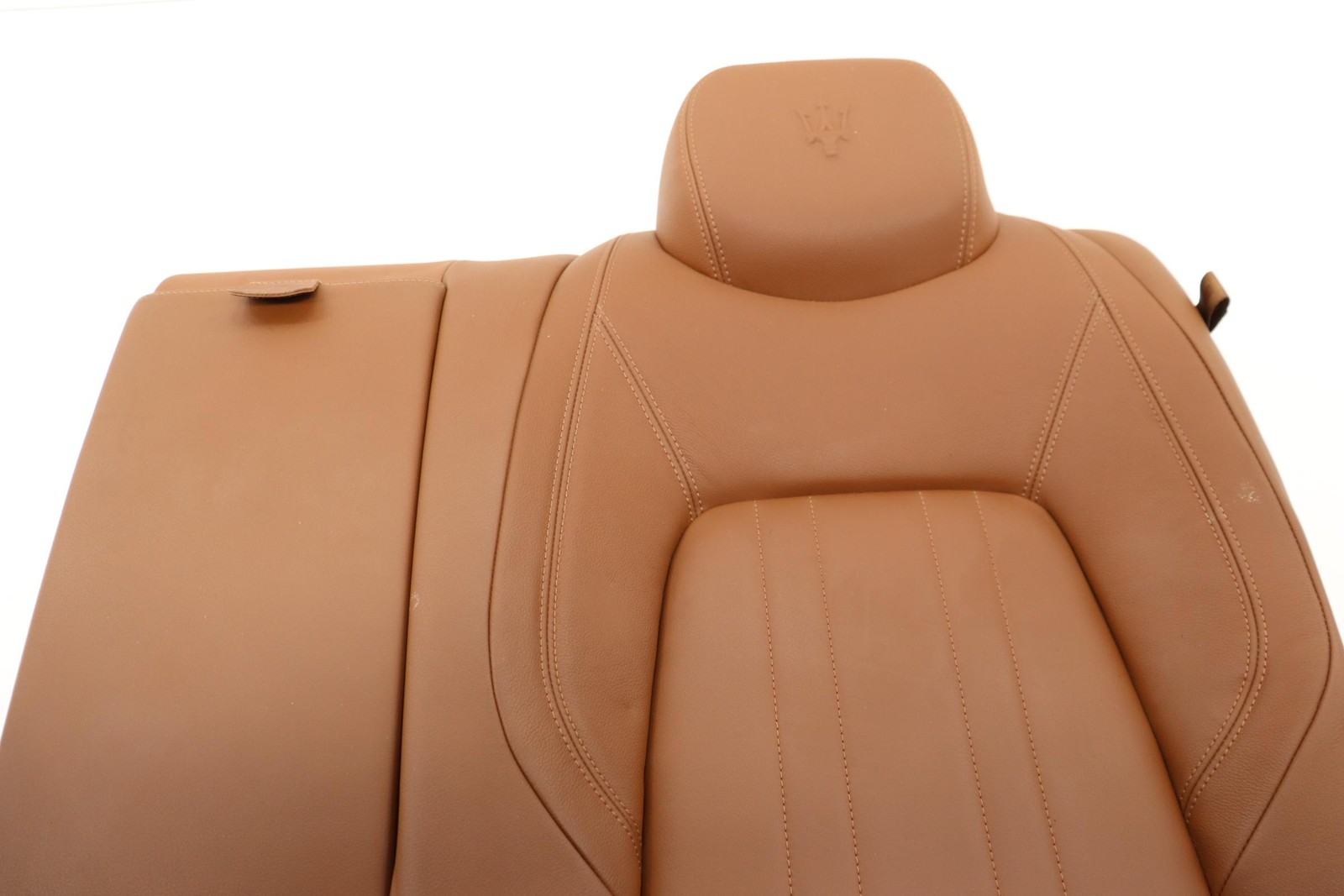 2017-2024 MASERATI GHIBLI REAR LEFT SIDE SEAT UPPER CUSHION COVER OEM ORANGE_ICU