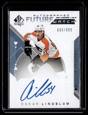 2018-19 SP Authentic Future Watch Autograph Oskar Lindblom Auto 693/999