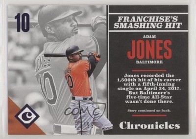 2017 Panini Chronicles Purple 32/99 Adam Jones #44 qf6