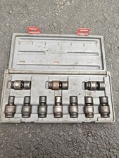 Matco Silver Eagle Tools 3/8 Drive Metric 10pc Impact Swivel Socket Set 10-19mm
