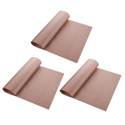 3 Pcs Oven Liner Sheets Non Stick Baking Cooking Cloth Reusable Mat - Image 1 of 4