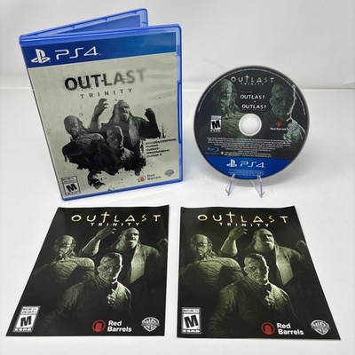 Outlast Trinity - Sony PlayStation 4 PS4 - Missing Disc 2 - Tested