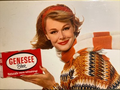 Genesee Beer Rochester NY TOC Lady Scarf Retro 60 s