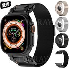 Ersatz Metall Armband für Apple Watch Ultra 2 49mm Series 11 10 9 8 7 SE 6 5 4