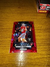 2025 Prizm Draft Picks Student Orientation Will Howard #8 Red Ice Prizm (RC)