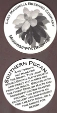 Mississippi Beer Coaster - Lazy Magnolia Brewing Company - Set of 3