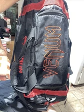 Venum Trainer Lite Evo Sports Bags One Size, Black/Red 