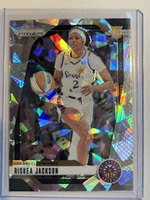 2024-25 Panini Prizm WNBA Silver Ice Rickea Jackson Rookie Los Angeles Sparks