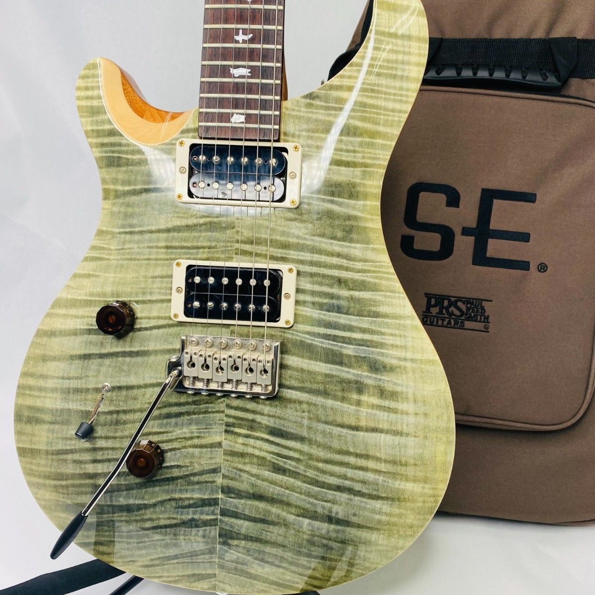 PRS SE Custom 24 Left-Handed Guitar Gig Case Included
