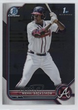 2022 Bowman Chrome Prospects Mahki Backstrom #BCP-121 h6c