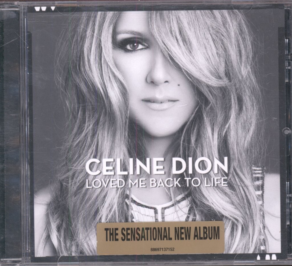Celine Dion Loved Me Back To Life CD Europe Columbia 2013 CD. Has info sticker