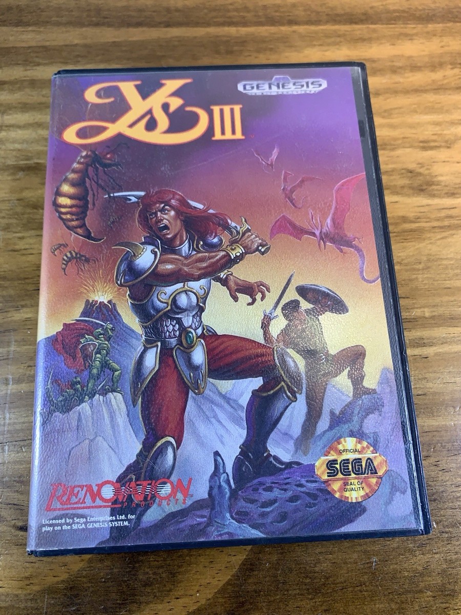 Ys III: Wanderers from Ys (Sega Genesis) for sale online | eBay