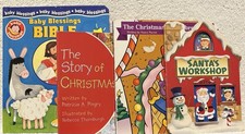 Four christmas board books for kids