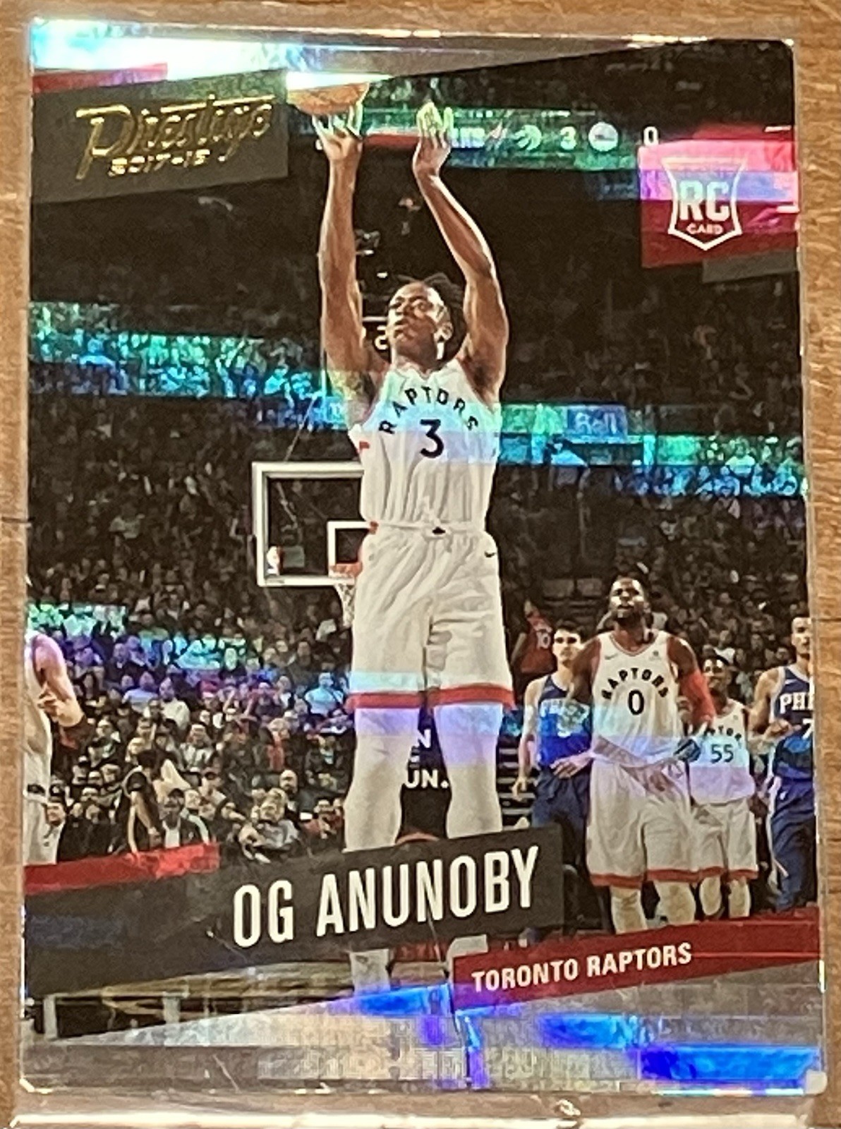 2017-18 Panini Prestige OG Anunoby #173 Horizon Rookie Card SSP Knicks RC READ