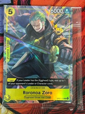 One Piece TCG - Roronoa Zoro OP07-113 (Illustration Box Vol.3) Alt