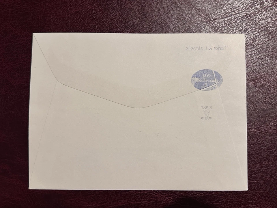 Commonwealth Turks & Caicos Islands 1977  stamp QEII FDC SILVER JUBILEE - Image 2 of 2